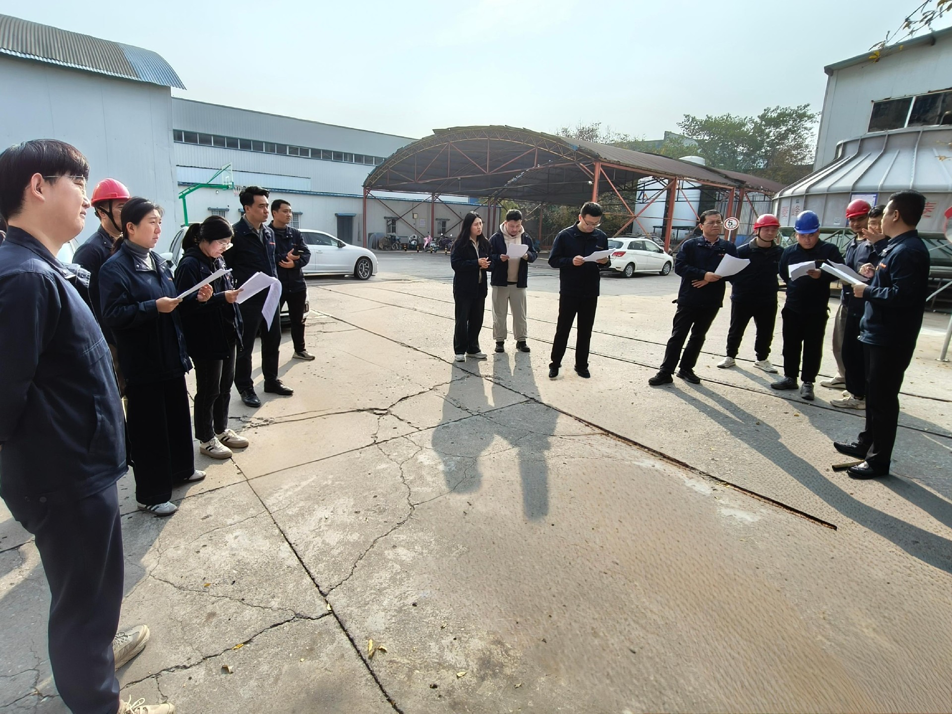 中機(jī)新材開(kāi)展機(jī)械傷害事故現(xiàn)場(chǎng)處置應(yīng)急演練